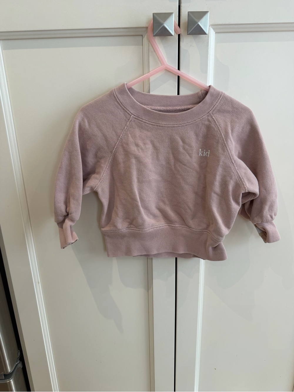 Province of Canada - xs Kid Crewneck Sweatshirt - Dusty Pink “kid”